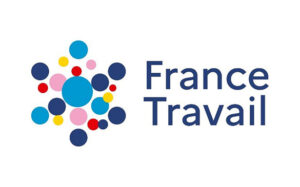 Logo France Travail, accompagnement à l’emploi et formations en région Normandie avec Skills Academy Institute